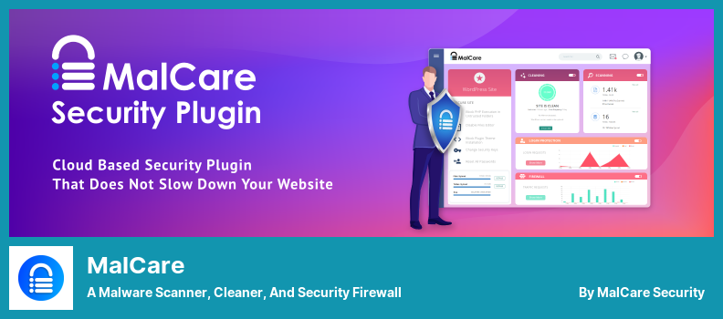 MalCare Plugin - A Malware Scanner, Cleaner, and Security Firewall