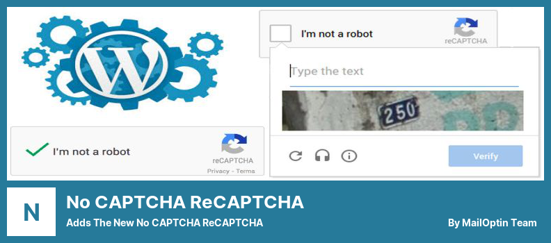 No CAPTCHA reCAPTCHA Plugin - Adds The New No CAPTCHA reCAPTCHA