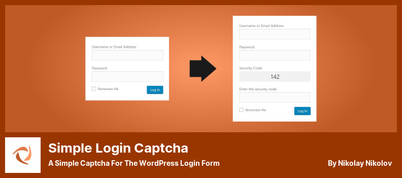 Simple Login Captcha Plugin - A Simple Captcha for The WordPress Login Form