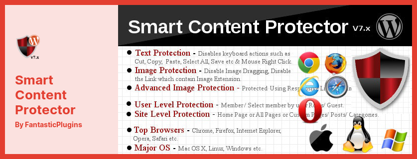 Smart Content Protector Plugin - Protect The Text and Images in Your WordPress Site