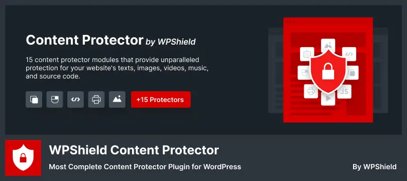 WPShield Content Protector Plugin - Title: Most Complete Content Protector Plugin for WordPress