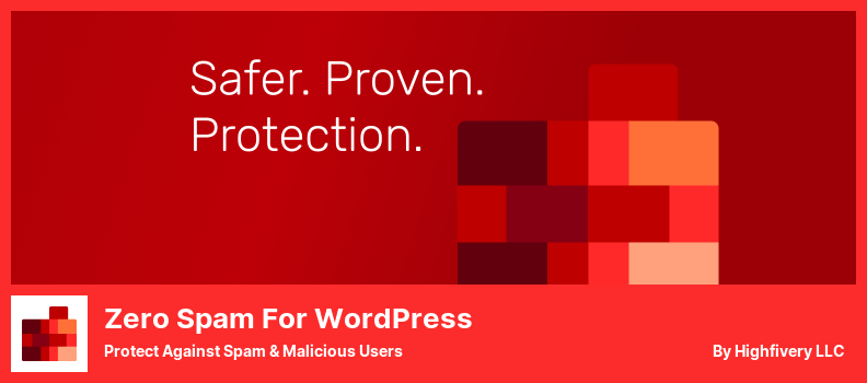 Zero Spam for WordPress Plugin - Protect Against Spam & Malicious Users