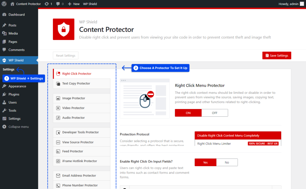 1 How to protect any website with WP Shield Content Protector