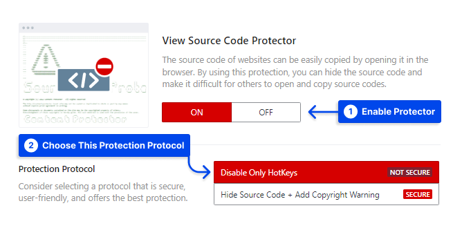 2 how to disable source code hotkeys