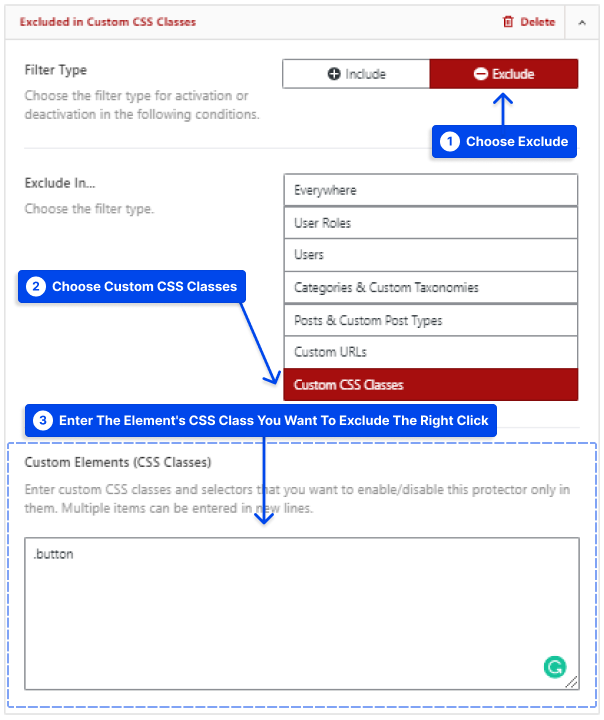 8 example of filter by custom urls